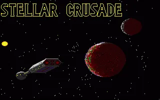 Stellar Crusade title screen