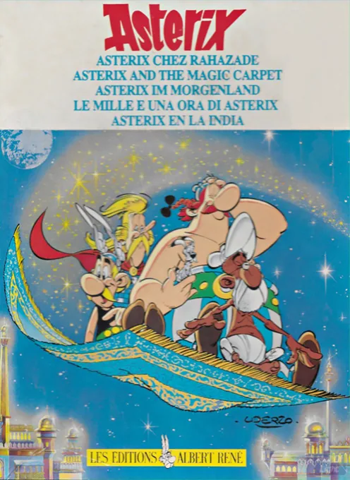Asterix im Morgenland cover art for Commodore Amiga