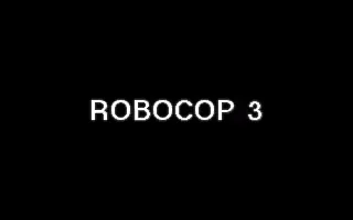 RoboCop 3D title screen