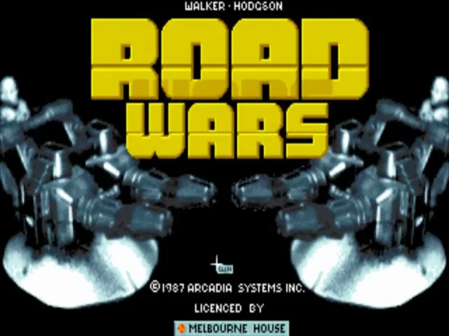 Roadwars title screen