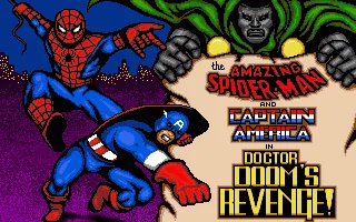 Amazing Spider-Man, The and Captain America in Dr. Doom's Revenge! title screen