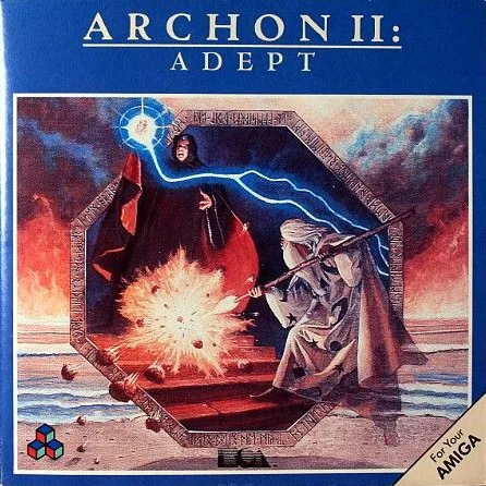 Archon II - Adept (Europe) (Compilation - The Archon Collection) cover art for Commodore Amiga