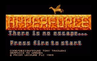 Hyperforce + Artificial Dreams title screen