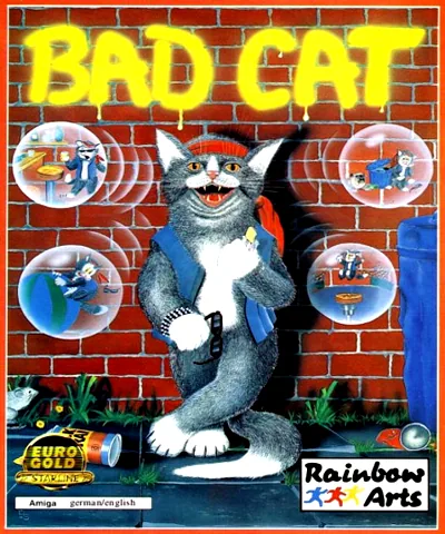 Bad Cat (Europe) (Compilation - 5th Anniversary) cover art for Commodore Amiga