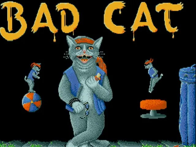 Bad Cat (Europe) (Compilation - 5th Anniversary) title screen
