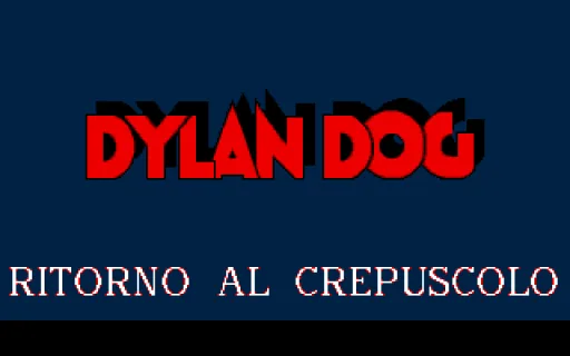 Dylan Dog 2 - Ritorno al Crepuscolo title screen