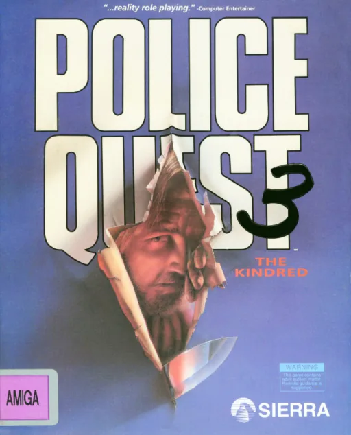 Backdrop artwork for Police Quest 3 - The Kindred