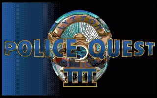 Police Quest 3 - The Kindred title screen