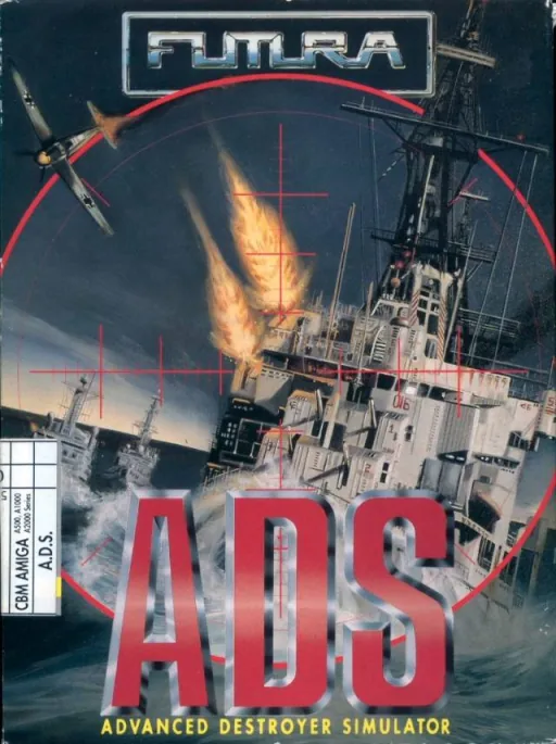 ADS - Advanced Destroyer Simulator cover art for Commodore Amiga