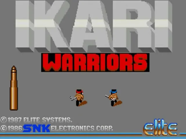 Ikari Warriors (Europe) (Compilation - TenStar Pack) title screen