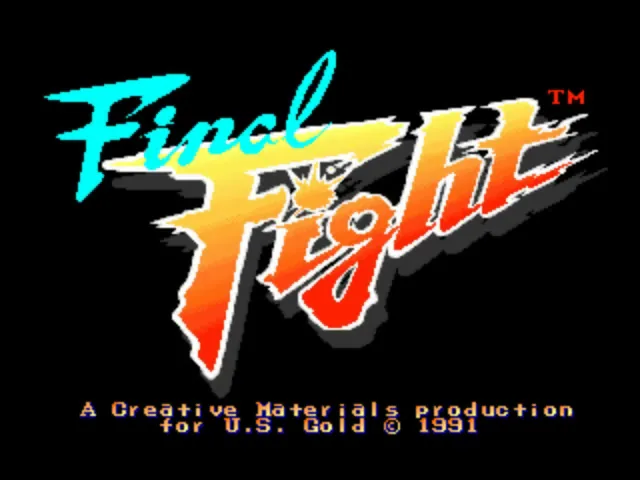 Final Fight (Europe) (Compilation - Super Fighter) title screen