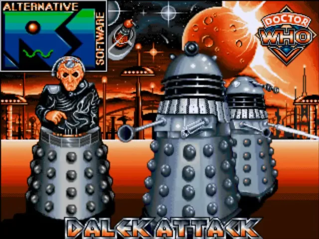 Dalek Attack (Europe) (Compilation - The Sci-Fi Collection) title screen