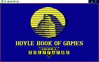 Hoyle Official Book of Games - Volume 2 - Solitaire (Europe) (v1.001.016 7.17.90) title screen