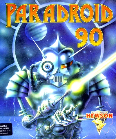 Backdrop artwork for Paradroid 90 (Europe) (Compilation - Amiga Challenge)