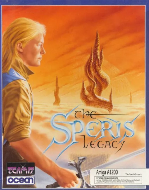 Backdrop artwork for Speris Legacy, The (Europe) (AGA)