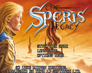 Speris Legacy, The (Europe) (AGA) title screen