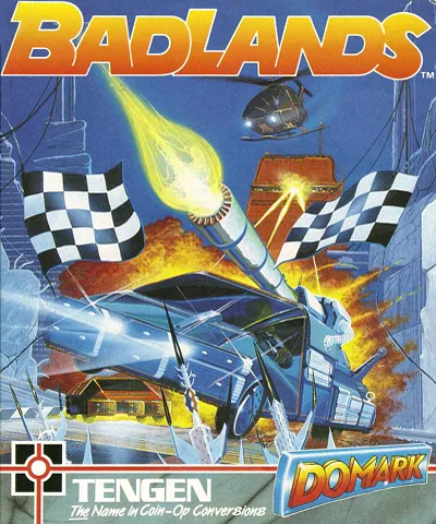 Badlands (Europe) (Budget - The Hit Squad) cover art for Commodore Amiga