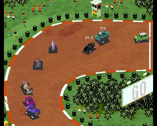 Skidmarks Racer Issue 1 (Europe) (Addon) screenshot