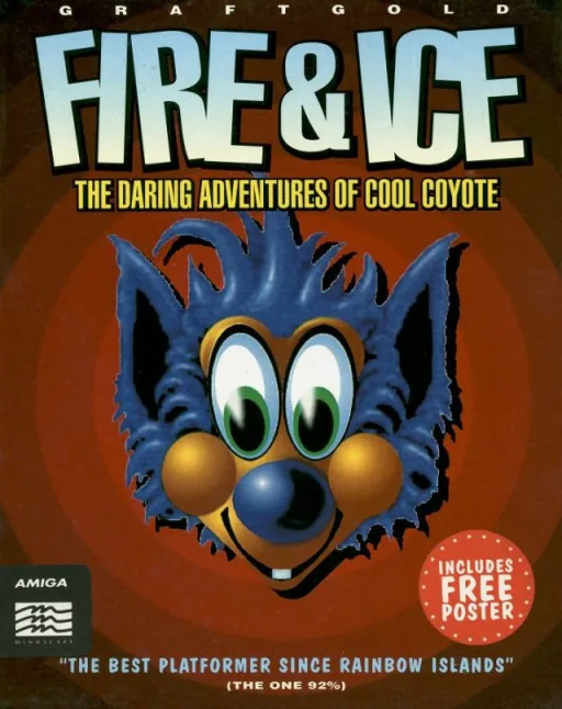 Backdrop artwork for Fire & Ice - The Daring Adventures of Cool Coyote