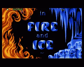 Fire & Ice - The Daring Adventures of Cool Coyote title screen