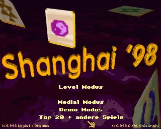 Shanghai '98 (Germany) (Coverdisk - Amiga Special - Issue xx) title screen