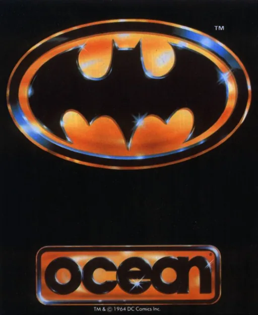Batman cover art for Commodore Amiga