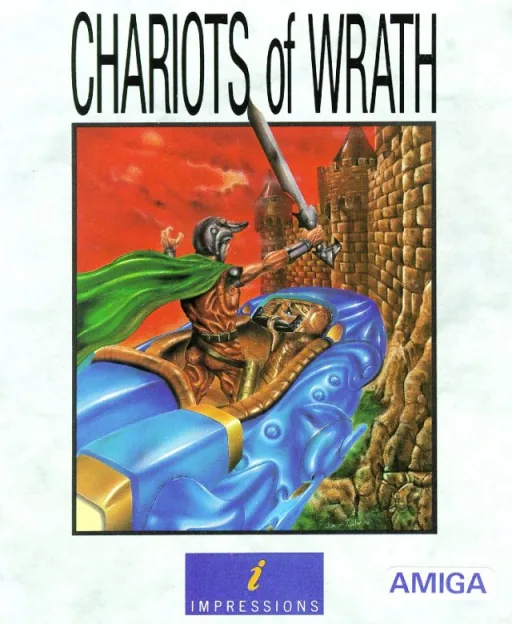 Chariots of Wrath cover art for Commodore Amiga