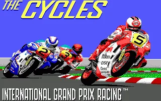 Cycles, The - International Grand Prix Racing title screen