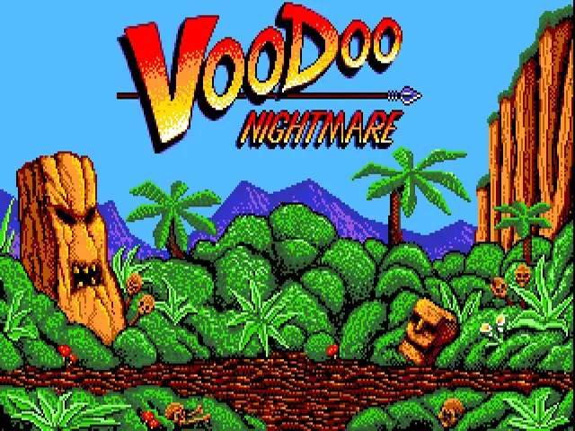 Voodoo Nightmare (Europe) (Budget - GBH) title screen