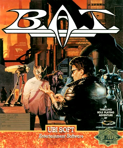 B.A.T. cover art for Commodore Amiga