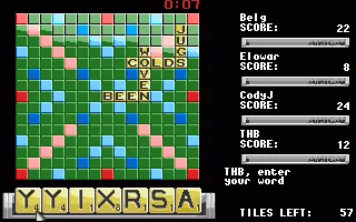 Scrabble Deluxe screenshot