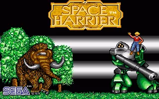 Space Harrier + James Bond 007 - Live and Let Die (Europe) (The Story so Far Vol. 3) title screen