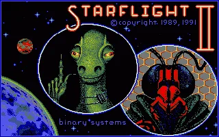 StarFlight II title screen