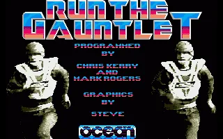 Run the Gauntlet (Europe) (Compilation - Sports Collection) title screen