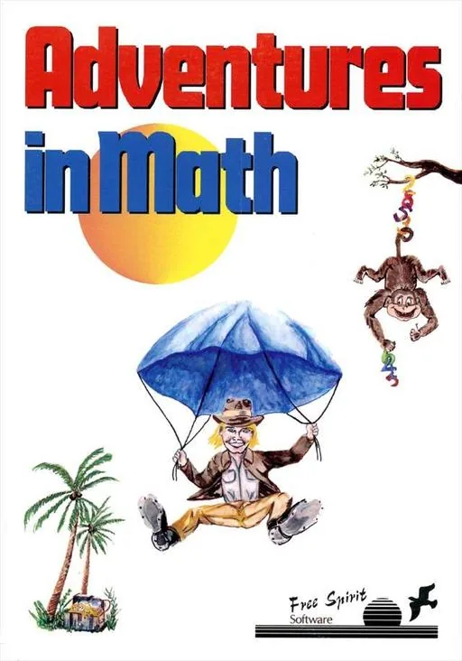 Adventures in Math cover art for Commodore Amiga
