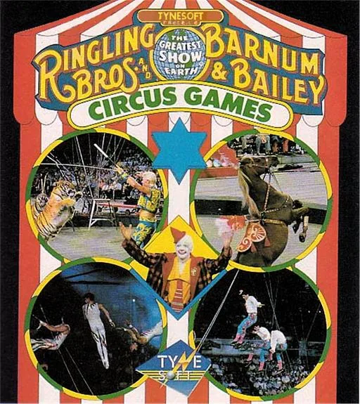 Ringling Bros. and Barnum & Bailey Circus Games (Europe) (Compilation - Mega Pack II) cover art for Commodore Amiga