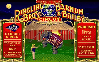 Ringling Bros. and Barnum & Bailey Circus Games (Europe) (Compilation - Mega Pack II) title screen