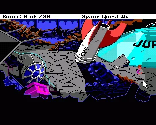 Space Quest III - The Pirates of Pestulon (Europe) (v1.0V 1989-08-17) screenshot