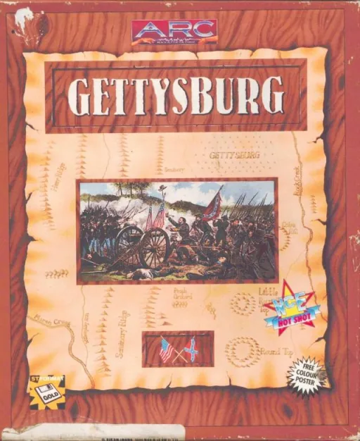 Backdrop artwork for Gettysburg (Europe) (Compilation - Turning Points)