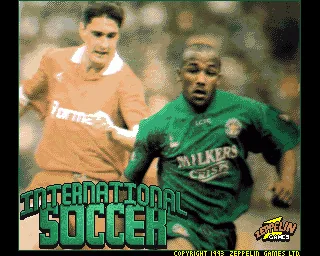 Sensible Soccer - International Edition - World Champions title screen