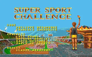 Super Sport Challenge title screen