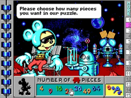 Backdrop artwork for Mickey Puzzles Animes