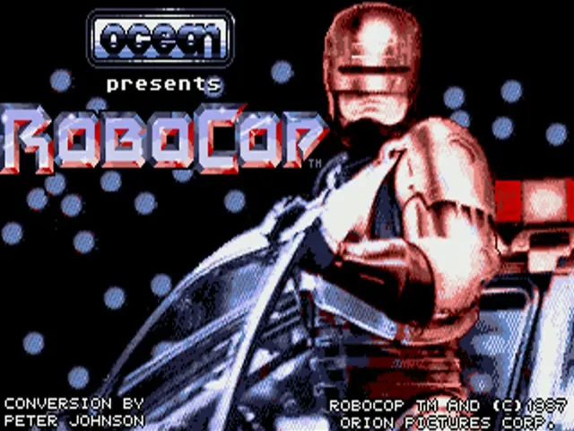 RoboCop (Europe) (Budget - The Hit Squad) title screen