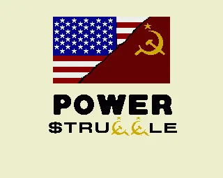 Power Struggle title screen