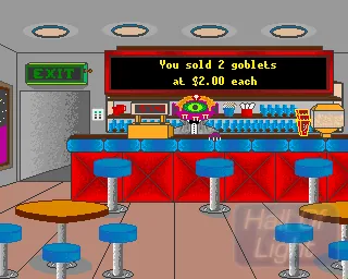 Backdrop artwork for Milky Way Cafe (Europe) (v1.2 8.1.92)