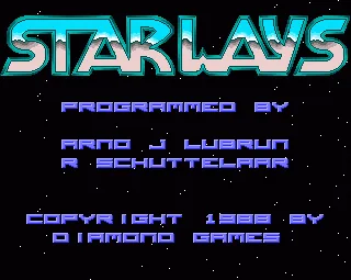 Starways title screen