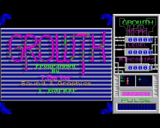 Growth title screen