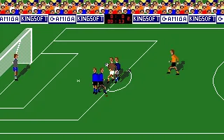 Backdrop artwork for Soccer King (Germany) (Compilation - Shooting Stars 1)