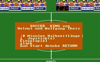 Soccer King (Germany) (Compilation - Shooting Stars 1) title screen