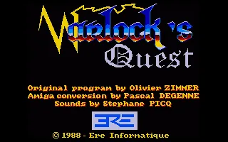 Warlock's Quest (Europe) (Compilation - Super Quintet) title screen